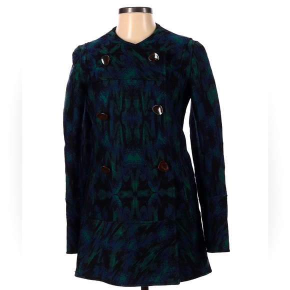 Proenza Schouler Multicolored Abstract Black, Blue, and...